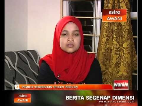 Pemilik kenderaan tidak terlibat dengan kejadian curi