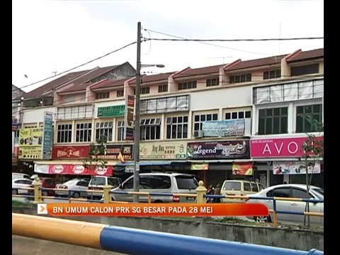 BN umum calon PRK Sg Besar pada 28 Mei