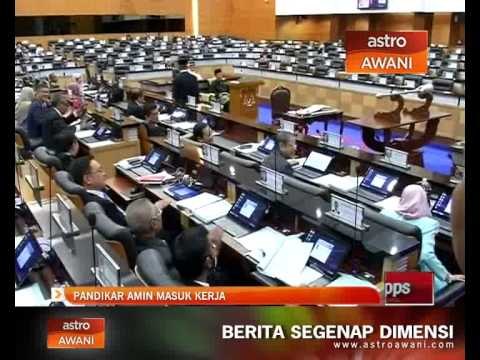 Pandikar Amin Mulia mula tugas sidang Dewan Rakyat