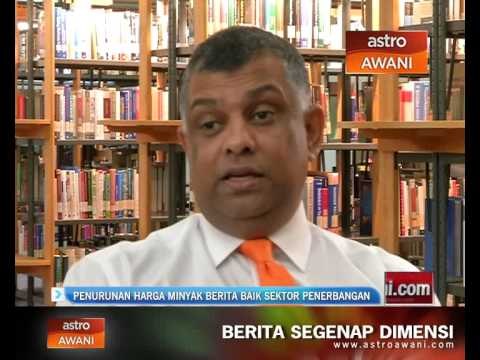 Penurunan harga minyak berita baik sektor penerbangan