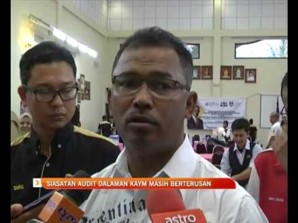 Siasatan audit dalaman KAYM masih berterusan