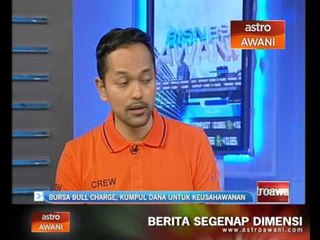 Bursa Bull Charge, kumpul dana untuk usahawan