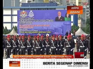 Akta Pencegahan Keganasan bukan bermotifkan politik