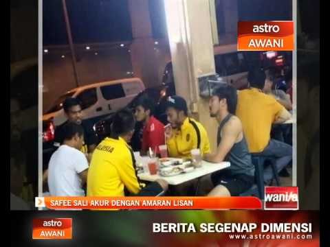 Safee Sali akur dengan amaran lisan