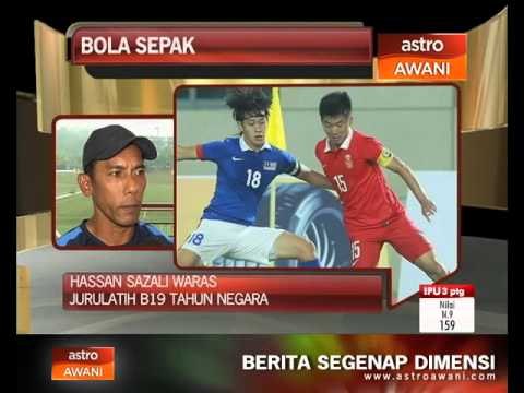 AFC bawah 19 tahun: Skuad negara kalah 6-0 ke atas China