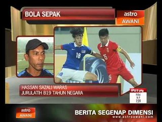 AFC bawah 19 tahun: Skuad negara kalah 6-0 ke atas China