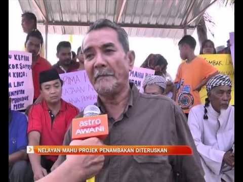 Nelayan mahu projek penambakan diteruskan