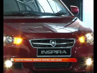 Download Video: Proton panggil semula Inspira dan Exora