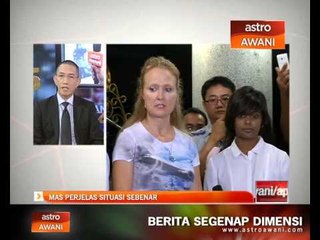 MAS perjelas situasi sebenar
