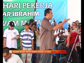Husam Musa, ADUN Bebas bermula Rabu