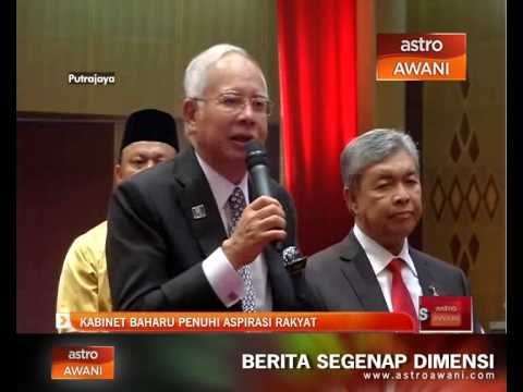 Kabinet baharu penuhi aspirasi rakyat - Najib