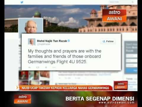 Najib ucap takziah kepada keluarga nahas Germanwings