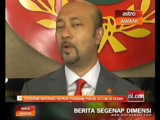 Program advokasi kepada penanam pokok ketum di Kedah