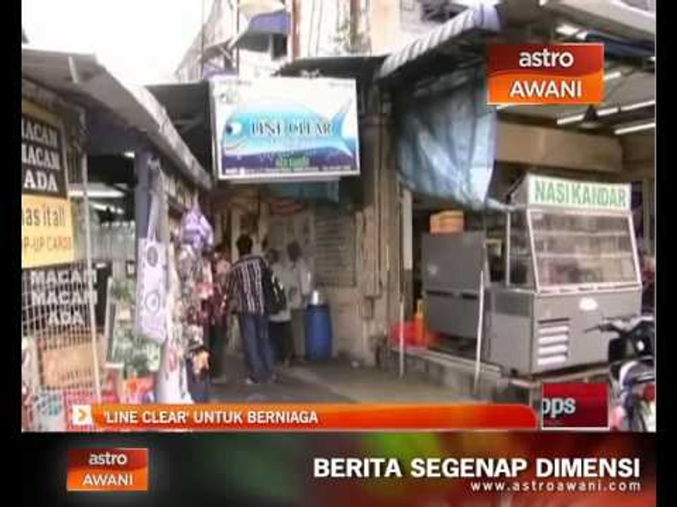 ‘Line Clear’ untuk berniaga