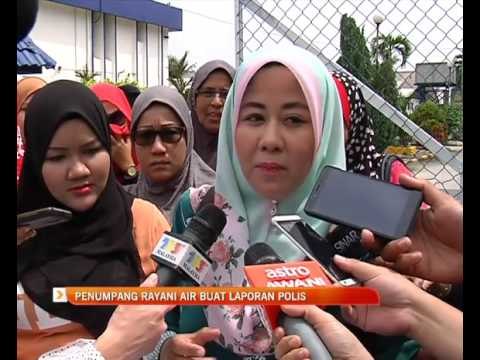Penumpang Rayani Air buat laporan polis