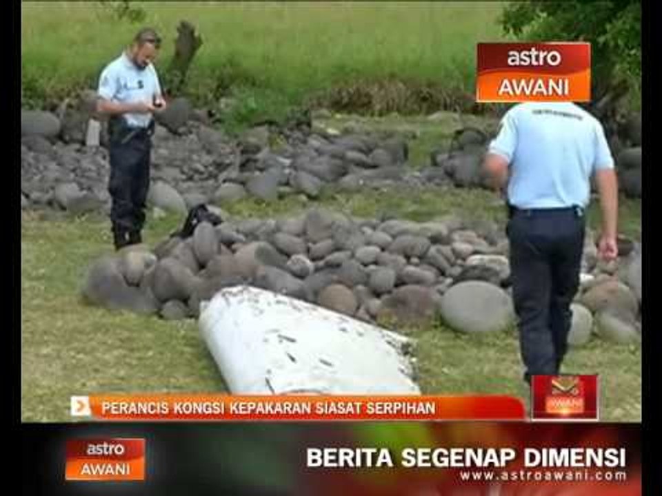 MH370: Perancis kongsi kepakaran siasat serpihan