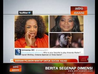 Barisan pelakon mantap untuk Suicide Squad