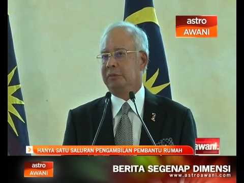 Hanya satu saluran pengambilan pembantu rumah