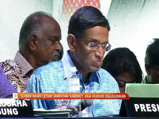 Subramaniam akan letak jawatan Kabinet jika hudud diluluskan