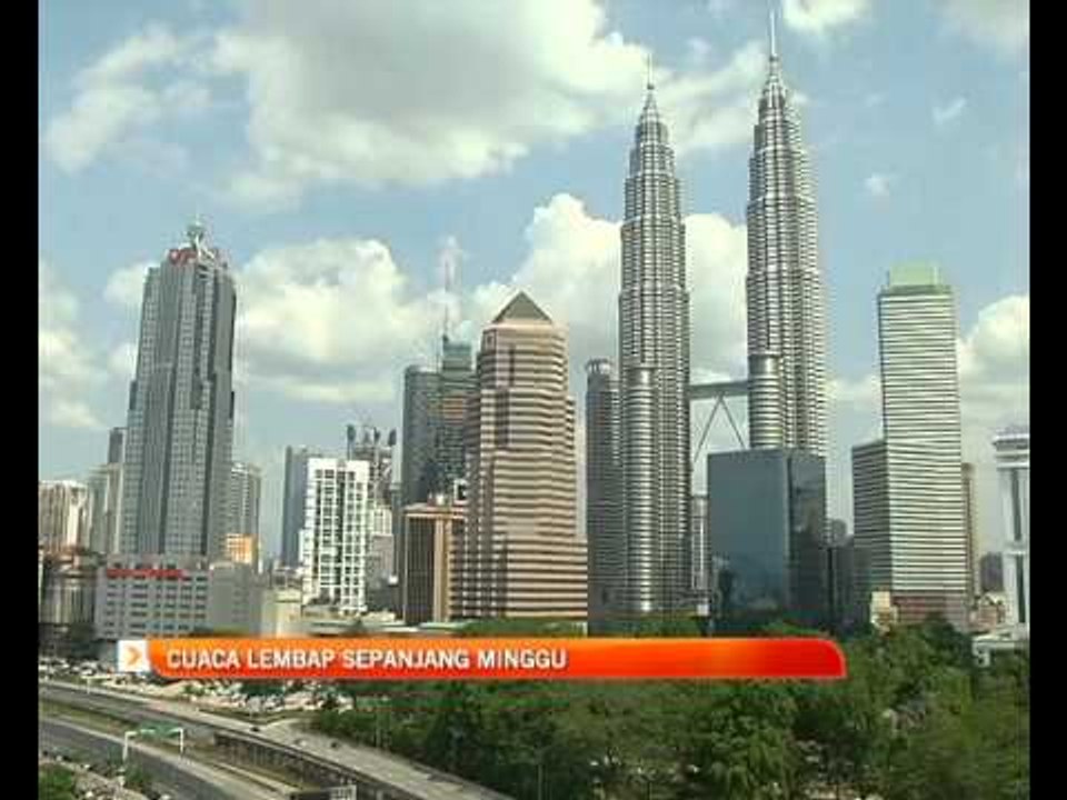 Cuaca lembap sepanjang minggu