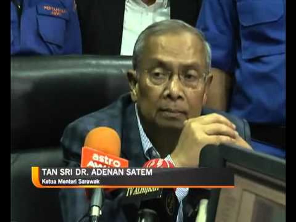 Keadaan banjir di Sarawak terkawal