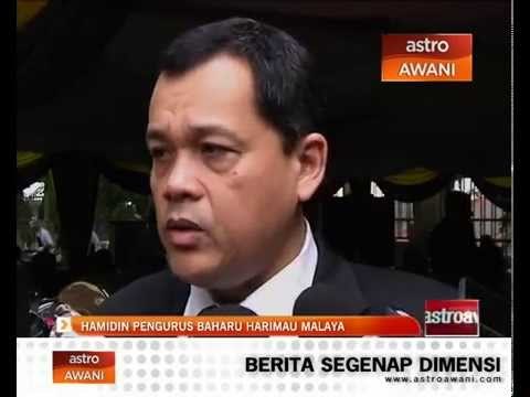 Hamidin pengurus baharu Harimau Malaya