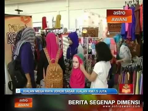 Jualan Mega Raya Johor sasar kutipan jualan RM7.5 juta