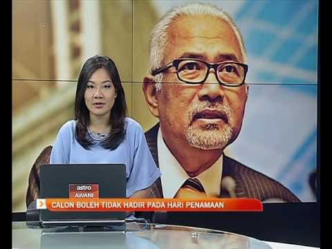 Calon boleh tidak hadir pada hari kenamaan