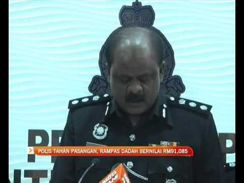 Polis tahan pasangan, rampas dadah bernilai RM91,085