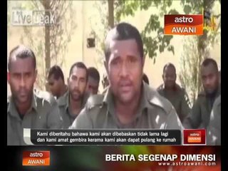 45 anggota pengaman PBB Fiji akan dibebaskan