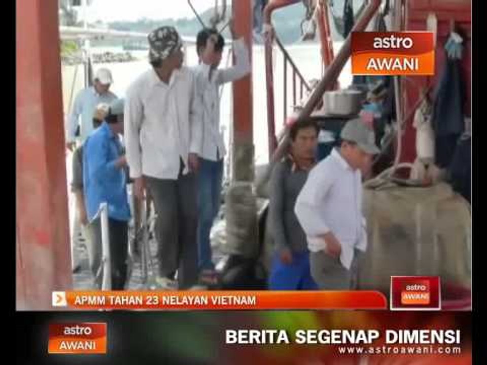 APMM tahan 23 nelayan Vietnam