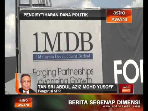 Pengisytiharan dana politik - Tan Sri Abdul Aziz