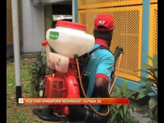 Kes zika Singapura meningkat kepada 82