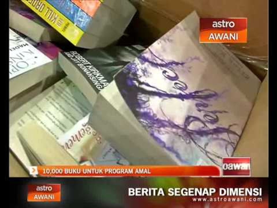 10,000 buku untuk program amal