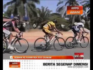 Senarai ke Sukan Sea 2015 diumum