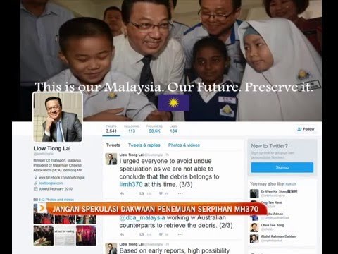 Jangan spekulasi dakwaan penemuan serpihan MH370