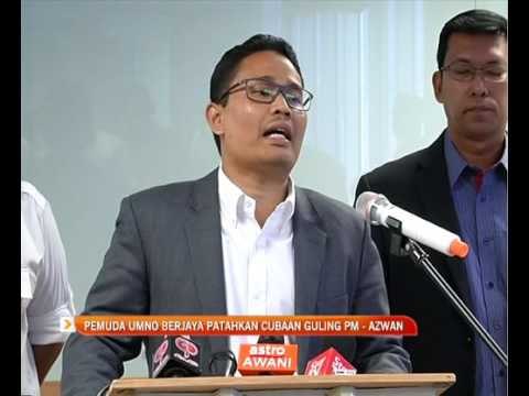 Pemuda UMNO berjaya patahkan cubaan guling PM - Azwan