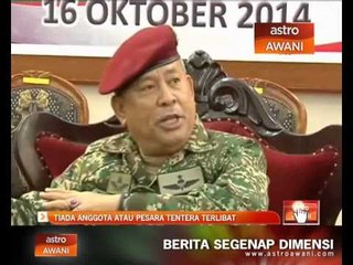 Tiada anggota atau pesara tentera terlibat