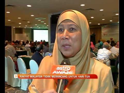 Ramai rakyat Malaysia tidak merancang untuk hari tua