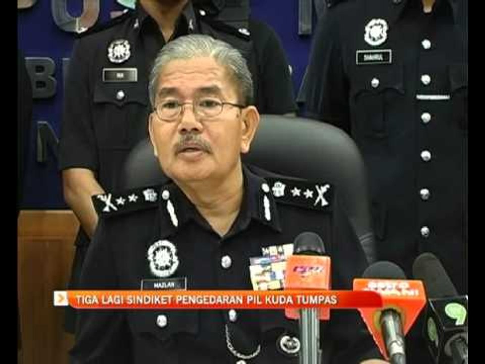 Tiga lagi sindiket pengedaran pil kuda tumpas