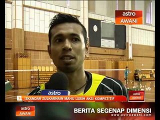 Iskandar Zulkarnain mahu lebih aksi kompetitif