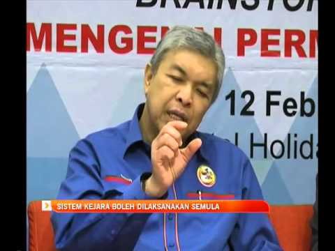Sistem kejara boleh dilaksanakan semula- Zahid Hamidi