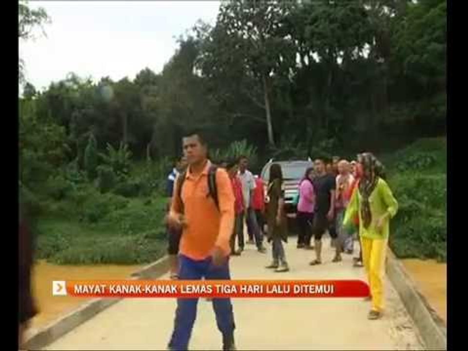 Mayat kanak-kanak lemas tiga hari lalu ditemui