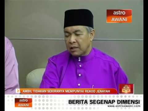 Ambil tindakan terhadap PPS sekiranya mempunyai rekod jenayah