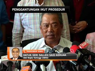 Hak Muhyiddin pertikai penggantungannya - Salleh Said