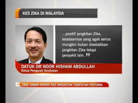 Zika: Sabah rekod kes jangkitan tempatan pertama