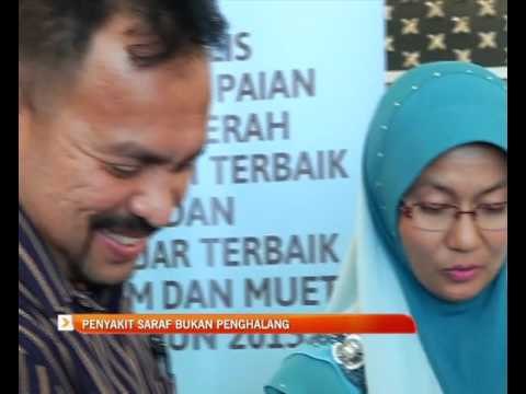 Penyakit saraf bukan penghalang menjadi pelajar terbaik