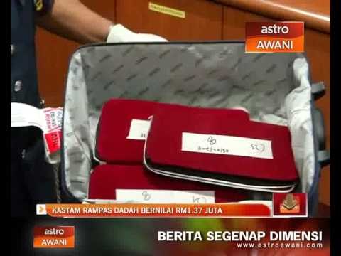 Kastam rampas dadah bernilai RM1.37 juta