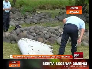 Perancis hantar pasukan maritim cari baki pesawat