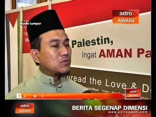 Aman Palestin cari dana RM30 juta